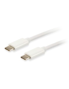 Equip 128351 cavo USB 1 m USB 3.2 Gen 2 (3.1 Gen 2) USB C Bianco