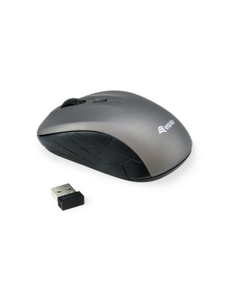 Equip 245109 mouse Ambidestro RF Wireless Ottico 1600 DPI