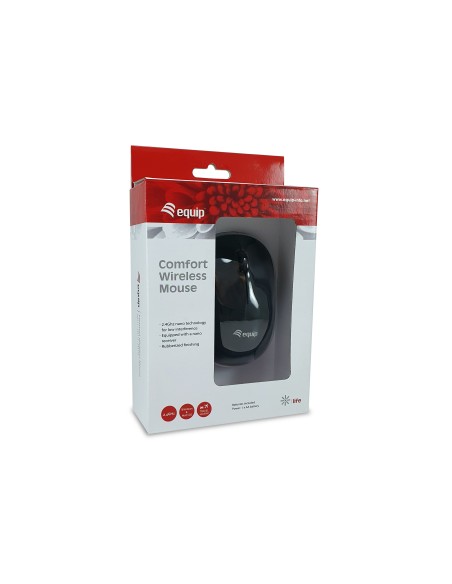 Equip 245111 mouse Ambidestro RF Wireless Ottico