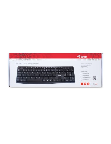 Conceptronic 245213 tastiera USB QWERTY Italiano Nero