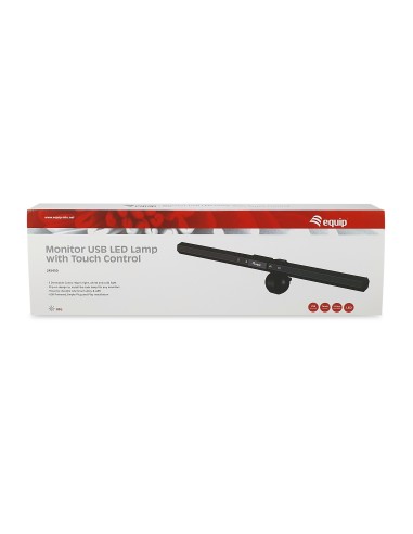 Equip 245450 luce per monitor Nero