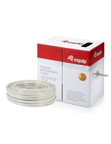 Equip 401458 cavo di rete Bianco 100 m Cat5e U UTP (UTP)