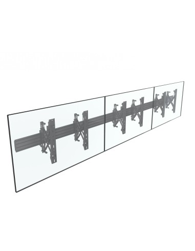 Equip 650355 Supporto per display espositivi 165,1 cm (65") Nero