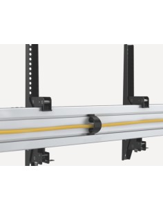 Equip 650374 Supporto TV a parete 127 cm (50") Nero, Argento 2