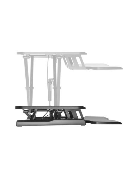 Equip 650840 supporto da tavolo per Tv a schermo piatto Libera installazione Nero