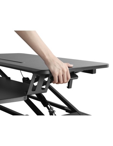 Equip 650840 supporto da tavolo per Tv a schermo piatto Libera installazione Nero