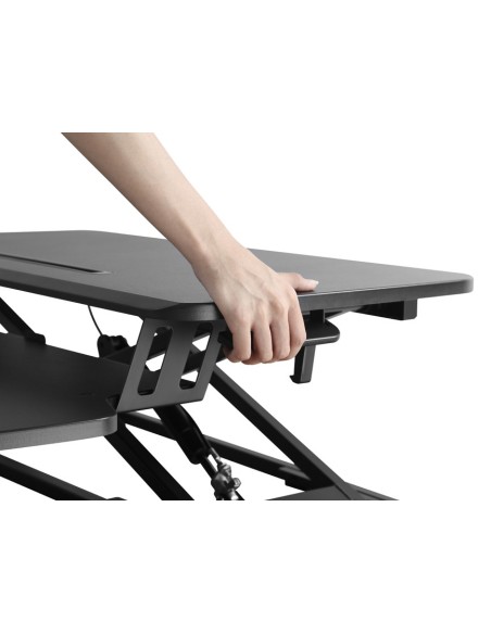 Equip 650840 supporto da tavolo per Tv a schermo piatto Libera installazione Nero