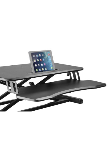 Equip 650840 supporto da tavolo per Tv a schermo piatto Libera installazione Nero