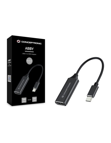 Conceptronic ABBY03B cavo e adattatore video HDMI tipo A (Standard) USB tipo-C Nero