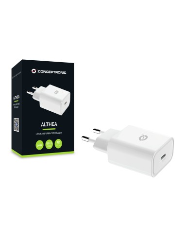 Conceptronic ALTHEA07W Caricabatterie per dispositivi mobili Bianco Interno