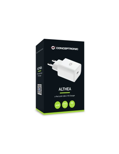 Conceptronic ALTHEA07W Caricabatterie per dispositivi mobili Bianco Interno
