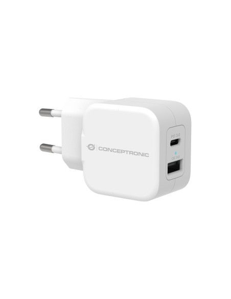 Conceptronic ALTHEA09W Caricabatterie per dispositivi mobili Bianco Interno