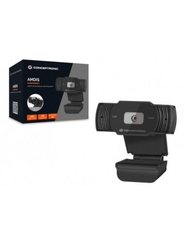 Conceptronic AMDIS04B webcam 1920 x 1080 Pixel USB 2.0 Nero