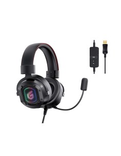 Conceptronic ATHAN02B cuffia e auricolare Cablato A Padiglione Giocare USB tipo A Nero 2