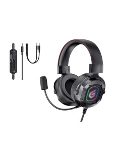 Conceptronic ATHAN03B cuffia e auricolare Cablato A Padiglione Giocare Nero