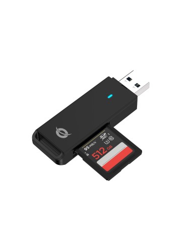 Conceptronic BIAN02B lettore di schede USB 3.2 Gen 1 (3.1 Gen 1) Type-A Nero