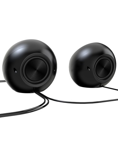 Conceptronic BJORN01B altoparlante 2-vie Nero Con cavo e senza cavo 10 W