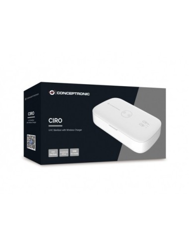 Conceptronic CIRO01WC sterilizzatore a raggi ultravioletti Bianco dC 275 nm UV-C