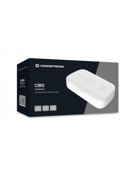 Conceptronic CIRO01WC sterilizzatore a raggi ultravioletti Bianco dC 275 nm UV-C