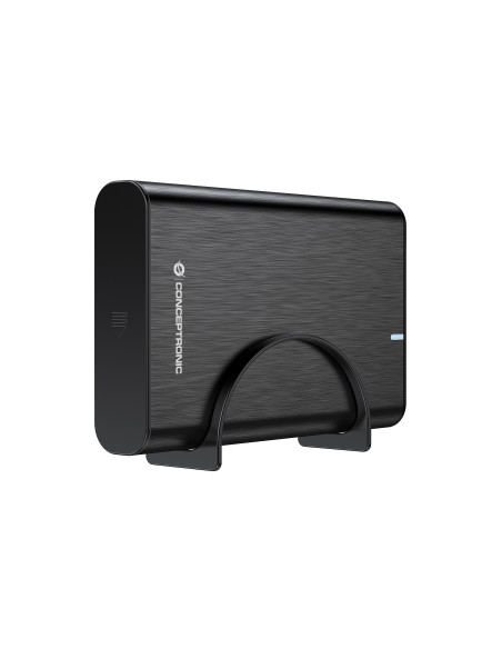 Conceptronic DANTE02B contenitore di unità di archiviazione Box esterno HDD SSD Nero 2.5 3.5"