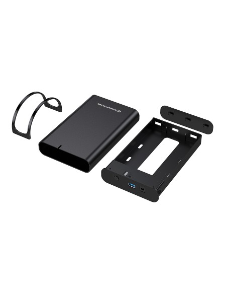 Conceptronic DANTE02B contenitore di unità di archiviazione Box esterno HDD SSD Nero 2.5 3.5"