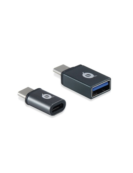 Conceptronic DONN04G adattatore per inversione del genere dei cavi USB 3.1 Gen 1 Type-C, USB 2.0 Type-C USB 3.1 Gen 1 Type-A,