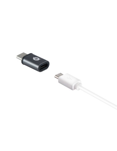 Conceptronic DONN05G adattatore per inversione del genere dei cavi USB 2.0 Type-C USB 2.0 Micro Nero