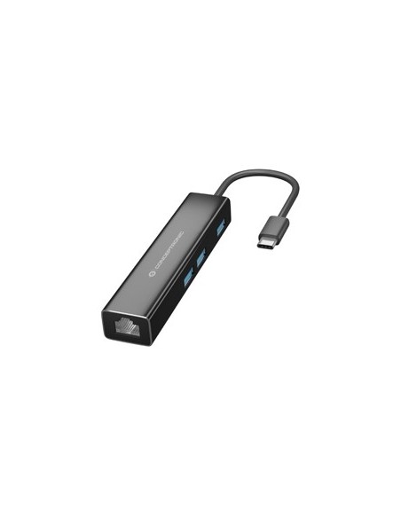 Conceptronic DONN07B hub di interfaccia USB 3.2 Gen 1 (3.1 Gen 1) Type-C 5000 Mbit s Nero