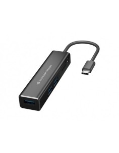 Conceptronic DONN08B hub di interfaccia USB 3.2 Gen 1 (3.1 Gen 1) Type-C 5000 Mbit s Nero