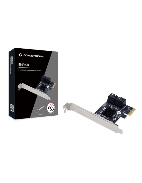 Conceptronic EMRICK03G scheda di interfaccia e adattatore Interno SATA
