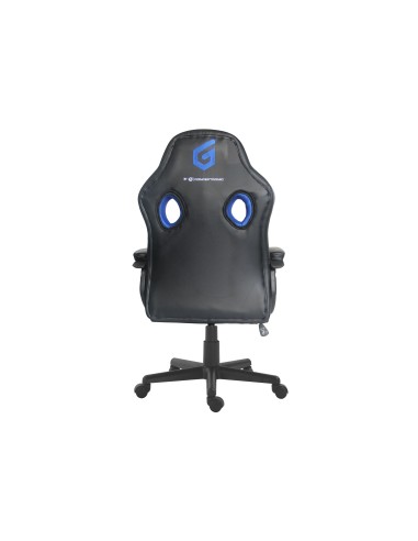 Conceptronic EYOTA03B sedia per videogioco Sedia da gaming per PC Seduta imbottita Nero, Blu