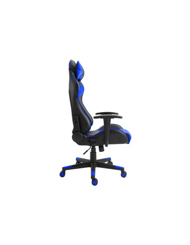 Conceptronic EYOTA04B sedia per videogioco Sedia da gaming per PC Seduta imbottita Nero, Blu
