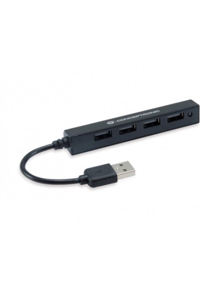 Conceptronic HUBBIES05B hub di interfaccia USB 2.0 480 Mbit s Nero
