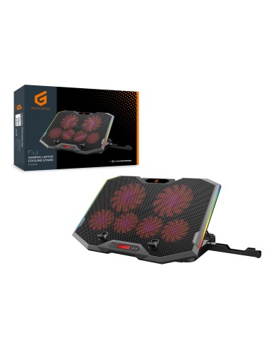 Conceptronic THYIA01B base di raffreddamento per notebook 43,2 cm (17") Grigio