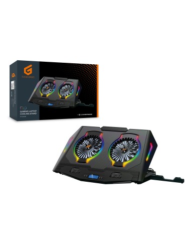 Conceptronic THYIA02B base di raffreddamento per notebook 43,2 cm (17") Nero