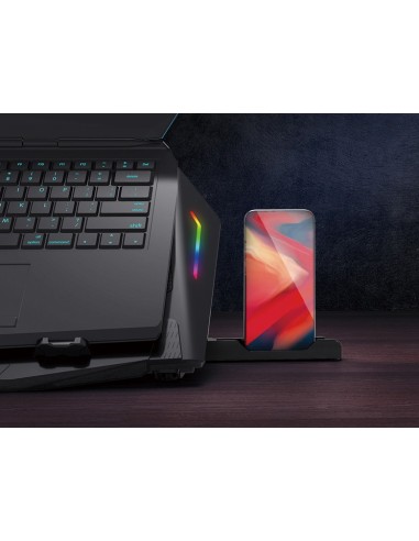 Conceptronic THYIA02B base di raffreddamento per notebook 43,2 cm (17") Nero