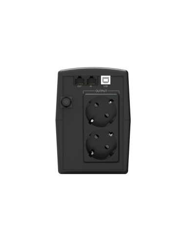 Conceptronic ZEUS01ESP gruppo di continuità (UPS) A linea interattiva 0,65 kVA 360 W 2 presa(e) AC