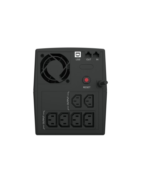 Conceptronic ZEUS03EP gruppo di continuità (UPS) A linea interattiva 1,2 kVA 720 W 5 presa(e) AC