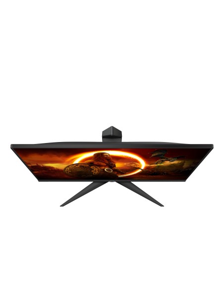AOC 24G2SU BK Monitor PC 60,5 cm (23.8") 1920 x 1080 Pixel Full HD Nero, Rosso