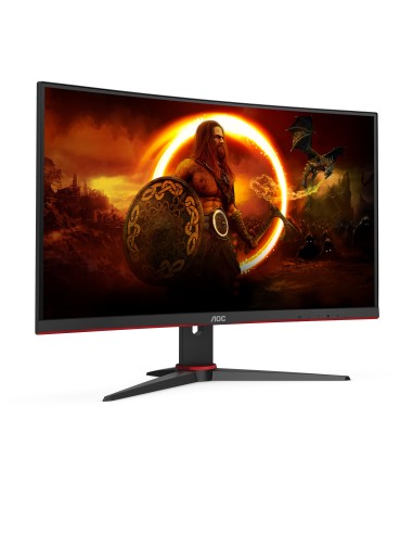 AOC C27G2AE BK LED display 68,6 cm (27") 1920 x 1080 Pixel Full HD Nero, Rosso