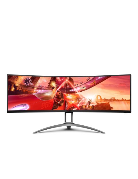 AOC AG493QCX LED display 124 cm (48.8") 3840 x 1080 Pixel Nero