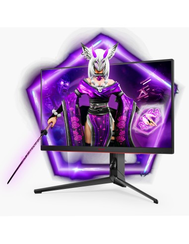 AOC AGON PRO AG274FZ Monitor PC 68,6 cm (27") 1920 x 1080 Pixel Full HD LED Nero, Rosso