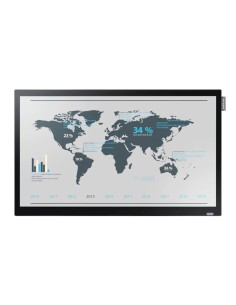 Samsung DB22D-T Pannello piatto interattivo 54,6 cm (21.5") LED Wi-Fi 220 cd m² Full HD Nero Touch screen Processore integrato 2
