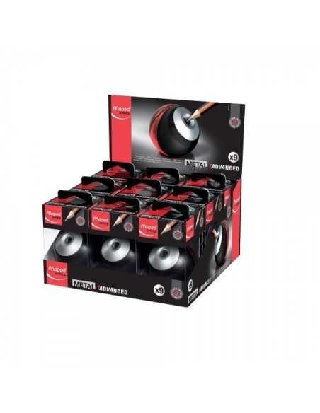 Maped 067510 temperino Temperamatite manuale Nero, Argento
