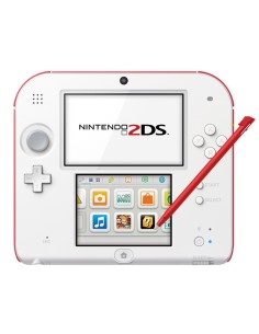 Nintendo 2DS + Tomodachi Life console da gioco portatile 8,97 cm (3.53") 1 GB Touch screen Wi-Fi Rosso, Bianco 2