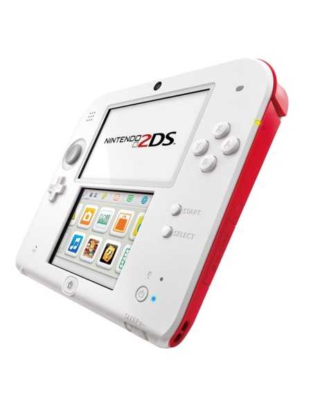 Nintendo 2DS + Tomodachi Life console da gioco portatile 8,97 cm (3.53") 1 GB Touch screen Wi-Fi Rosso, Bianco