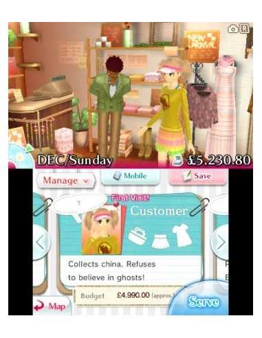 Nintendo New Style Boutique, 3DS Standard Inglese Nintendo 3DS