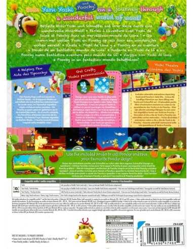 Nintendo Poochy Yoshi Whooly World + Amibo Standard Nintendo 3DS