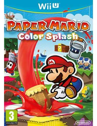 Nintendo Paper Mario  Color Splash, Wii U Standard Inglese