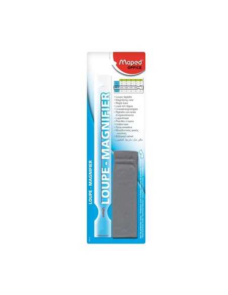 Maped 395110 lente d'ingrandimento 1,5x Trasparente, Bianco